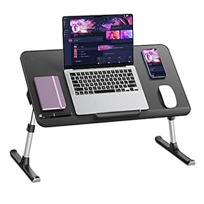 デスク PC 折り畳み 机 ノートパソコン 14インチ 折りたたみデスク(折りたたみノートパソコンデスク・高さ調整
